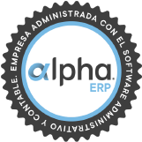 logotipo alpha